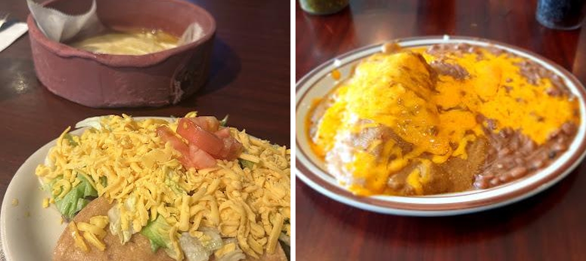Oye Amigos Menu