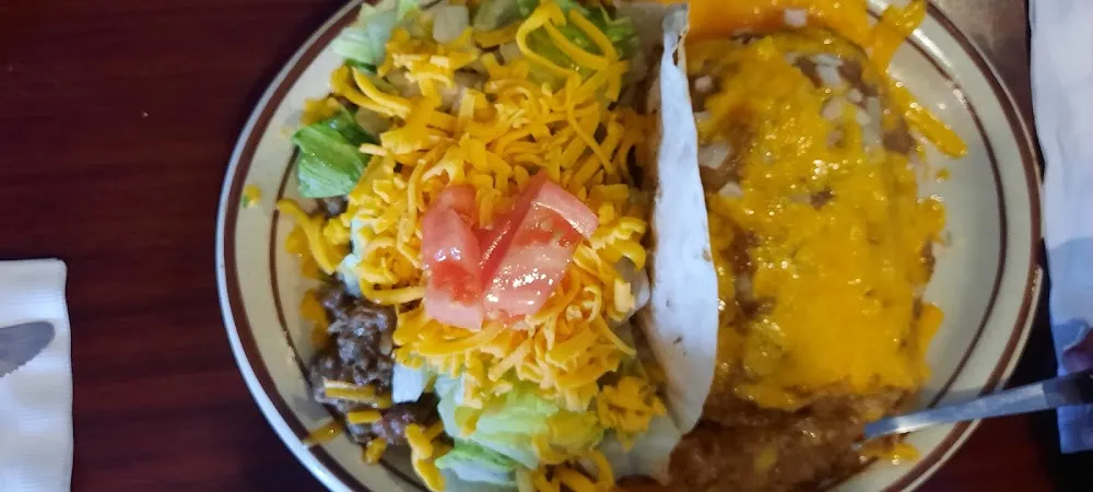 Cheese and Onion Enchilada