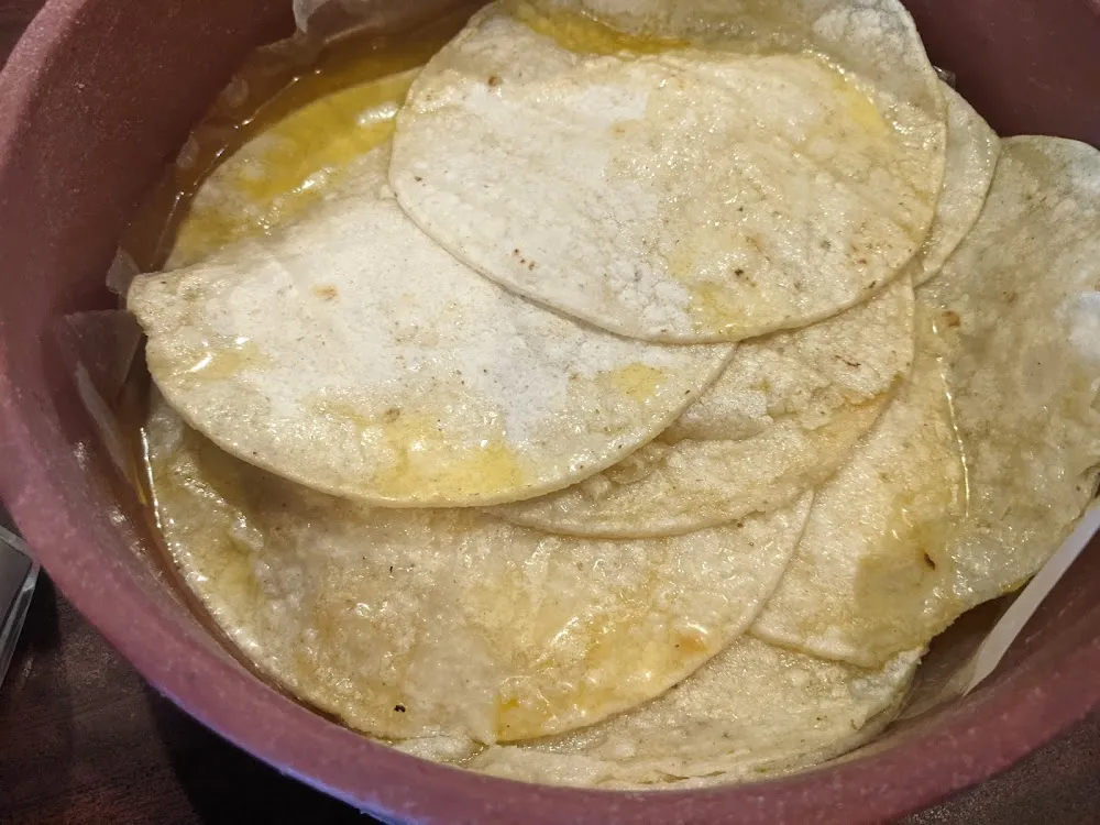 Corn Tortillas with Butter