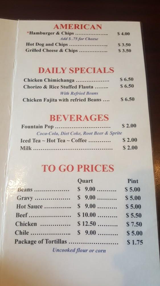 Oye Amigos Menu image 2